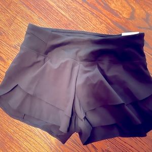 NWT Calia Women’s Ruffled Athletic Shorts.
